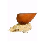 White Oak Side Table