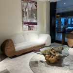 Poplar Wood Sofa